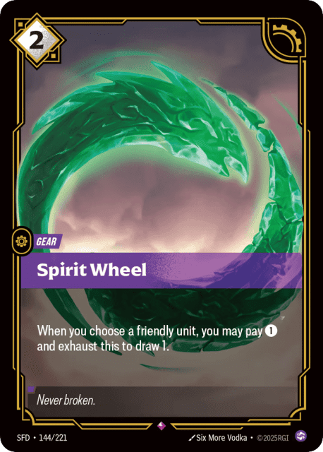 Spirit Wheel (Foil) (144) — Spiritforged