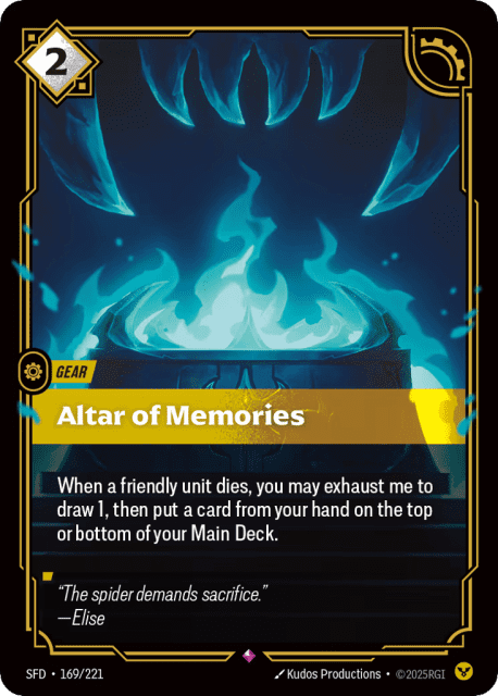 Altar Of Memories (Foil) (169) — Spiritforged