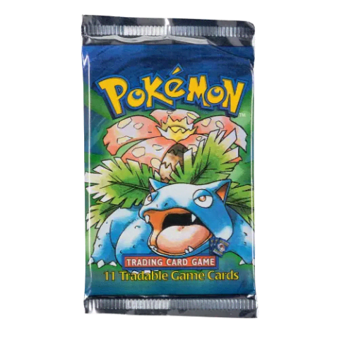 Base Set Booster Pack - Venusaur (Shadowless) — Base