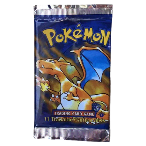 Base Set Booster Pack - Charizard (1st Edition) — Base
