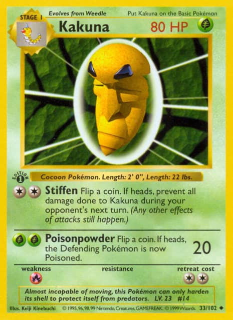Kakuna (Unlimited Shadowless) (33) — Base