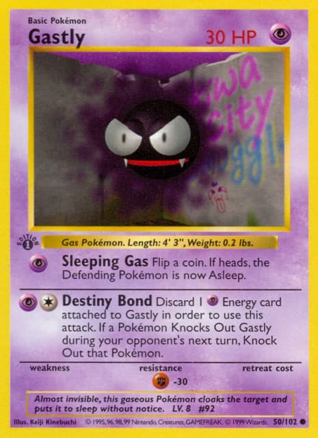 Gastly (Unlimited) (50) — Base