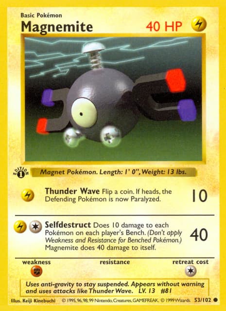 Magnemite (Unlimited) (53) — Base