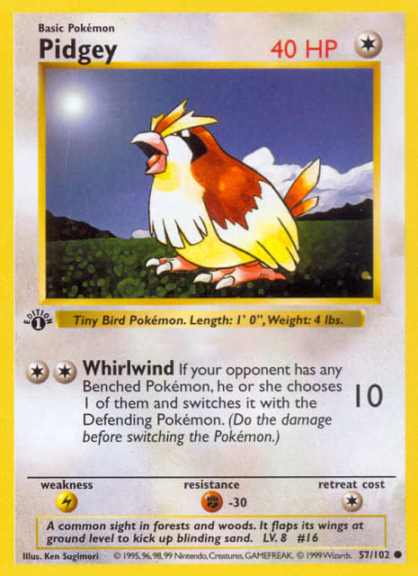 Pidgey (Unlimited) (57) — Base