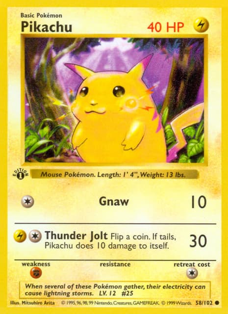 Pikachu (Unlimited) (58) — Base