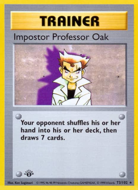 Impostor Professor Oak (Unlimited) (73) — Base