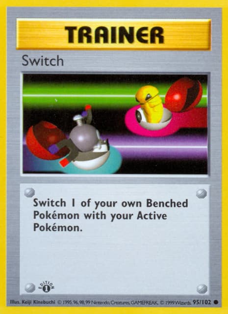 Switch (First Edition Shadowless) (95) — Base