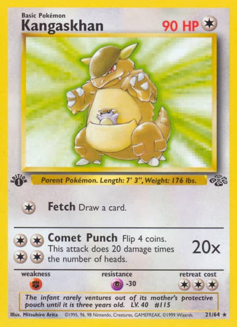 Kangaskhan (Unlimited) (21) — Jungle