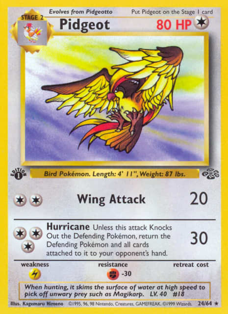 Pidgeot (Unlimited) (24) — Jungle