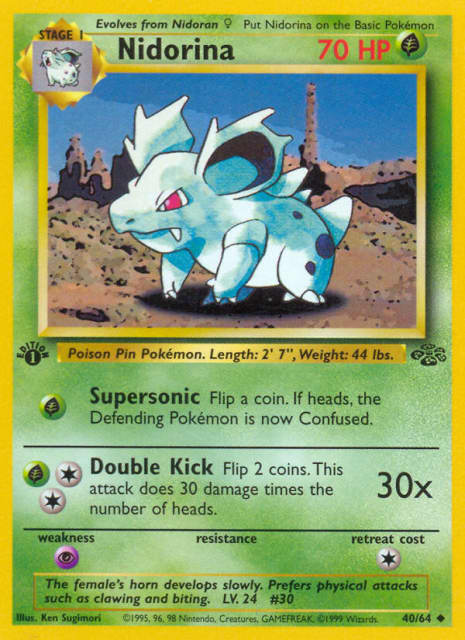 Nidorina (Unlimited) (40) — Jungle