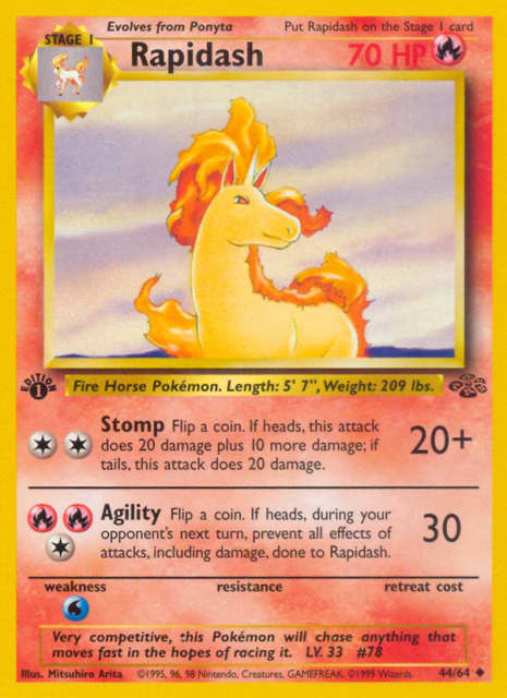 Rapidash (Unlimited) (44) — Jungle