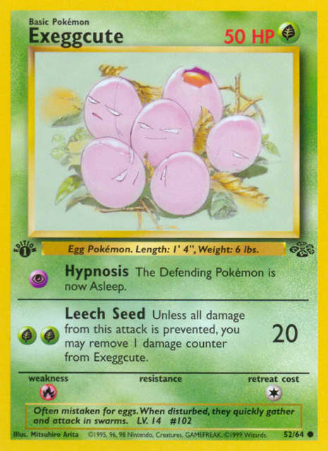 Exeggcute (First Edition) (52) — Jungle