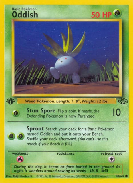Oddish (Unlimited) (58) — Jungle