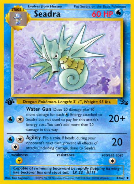 Seadra (Unlimited) (42) — Fossil