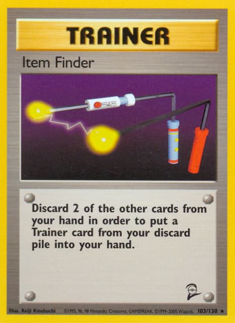 Item Finder (103) — Base Set 2