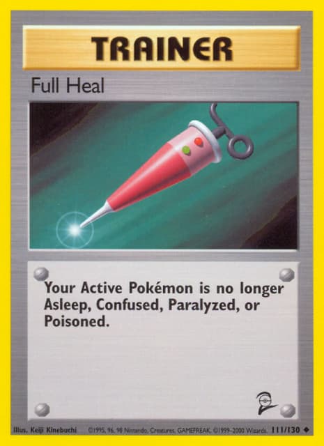 Full Heal (111) — Base Set 2