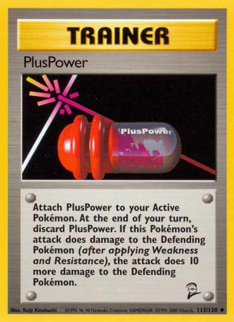 PlusPower (113) — Base Set 2