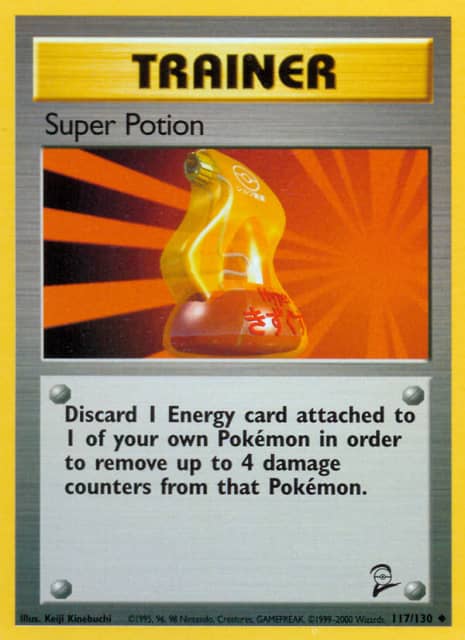 Super Potion (117) — Base Set 2