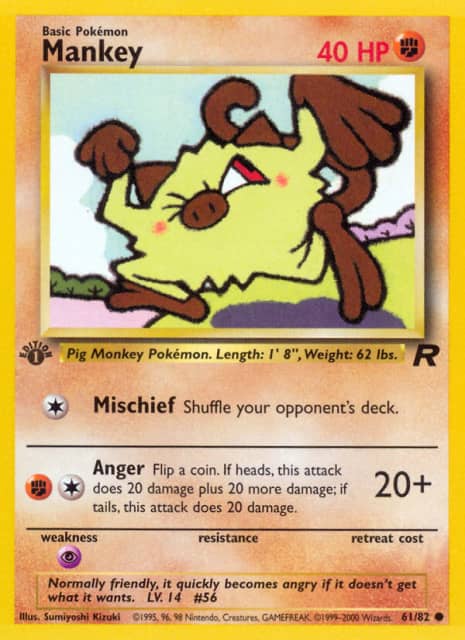 Mankey (Unlimited) (61) — Rocket