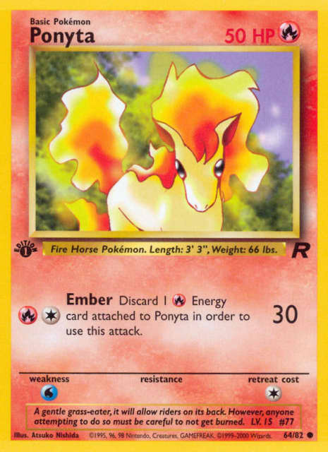 Ponyta (Unlimited) (64) — Rocket