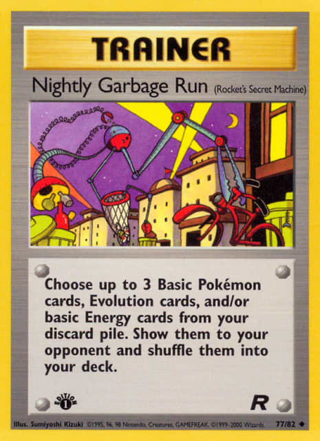Nightly Garbage Run (First Edition) (77) — Rocket