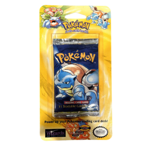 Base Set Blister Pack - Blastoise (Shadowless) — Base