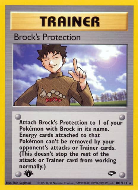 Brock's Protection (Unlimited) (101) — Gym Challenge