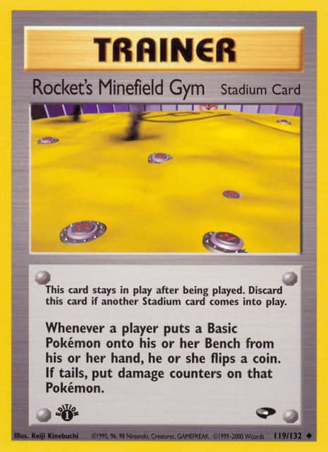 Rocket's Minefield Gym (Unlimited) (119) — Gym Challenge