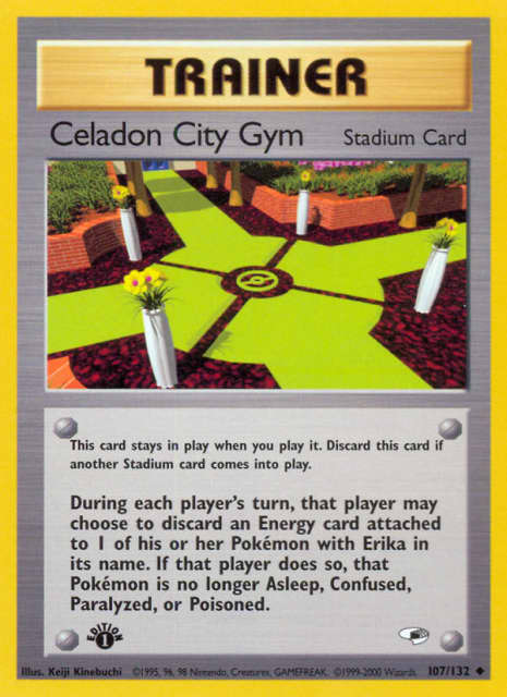 Celadon City Gym (First Edition) (107) — Gym Heroes