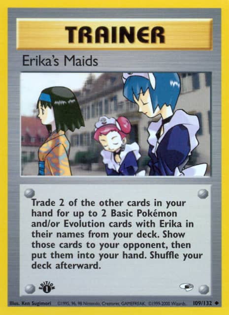 Erika's Maids (First Edition) (109) — Gym Heroes