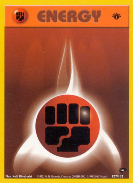 Fighting Energy (First Edition) (127) — Gym Challenge