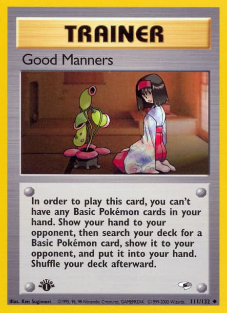 Good Manners (First Edition) (111) — Gym Heroes