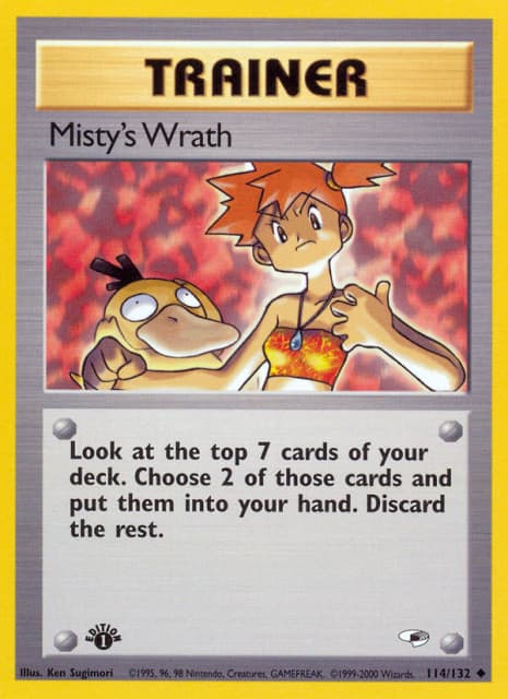 Misty's Wrath (Unlimited) (114) — Gym Heroes