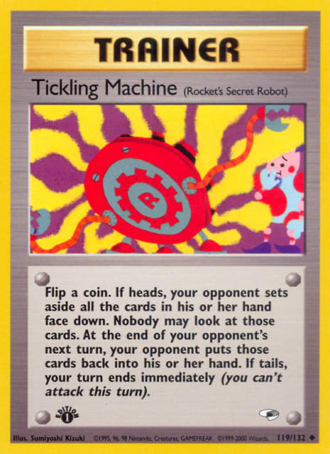 Tickling Machine (First Edition) (119) — Gym Heroes