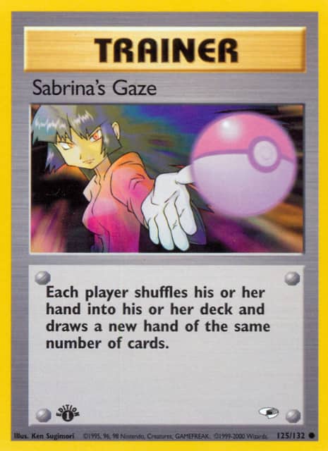 Sabrina's Gaze (First Edition) (125) — Gym Heroes