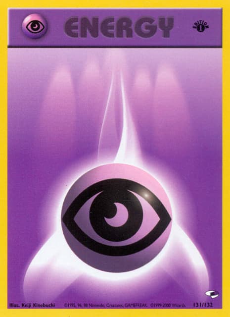 Psychic Energy (First Edition) (131) — Gym Heroes