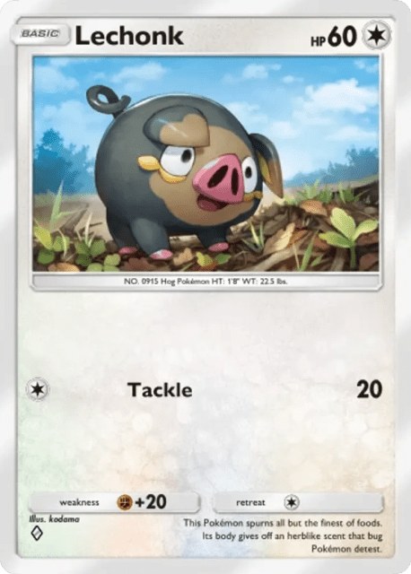 Lechonk (79) — Paldean Wonders