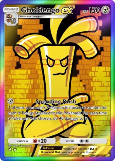 Gholdengo ex (114) — Paldean Wonders