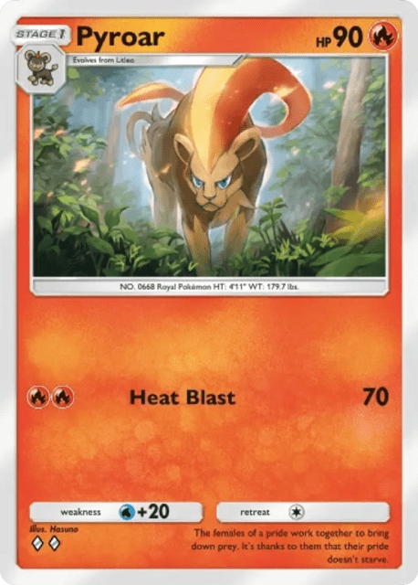 Pyroar (21) — Fantastical Parade
