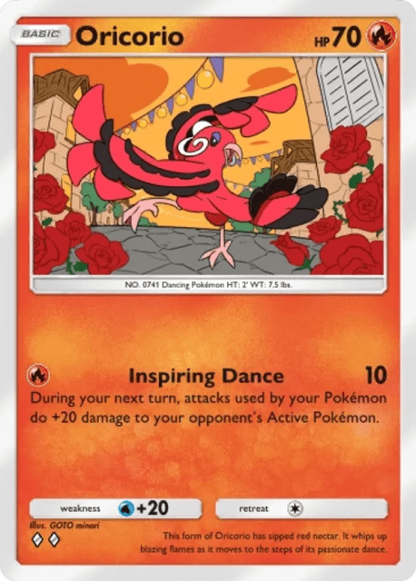 Oricorio (22) — Fantastical Parade