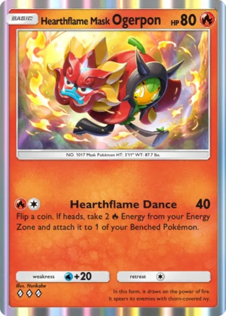 Hearthflame Mask Ogerpon (27) — Fantastical Parade