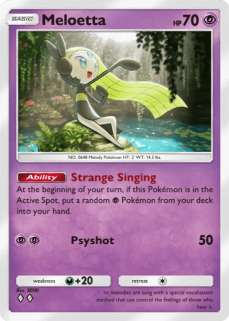 Meloetta (70) — Fantastical Parade