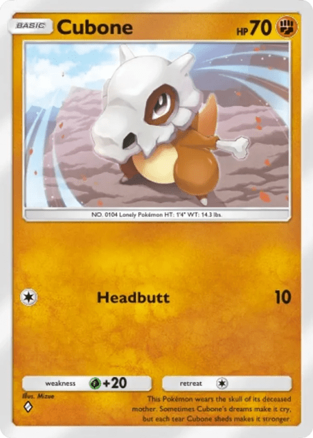 Cubone (82) — Fantastical Parade