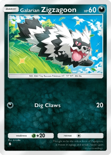Galarian Zigzagoon (98) — Fantastical Parade