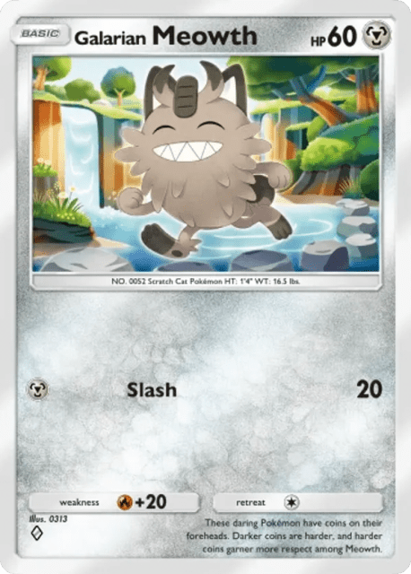 Galarian Meowth (110) — Fantastical Parade