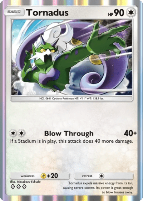 Tornadus (138) — Fantastical Parade
