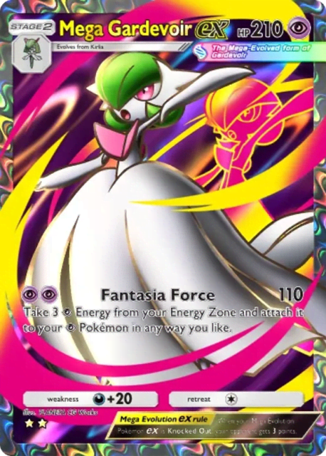 Mega Gardevoir ex (185) — Fantastical Parade