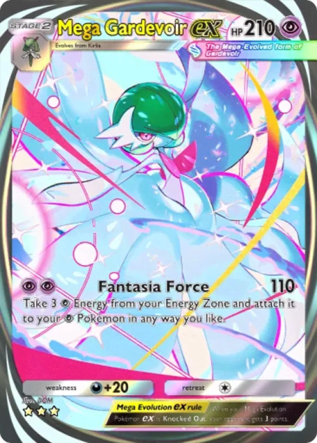 Mega Gardevoir ex (203) — Fantastical Parade