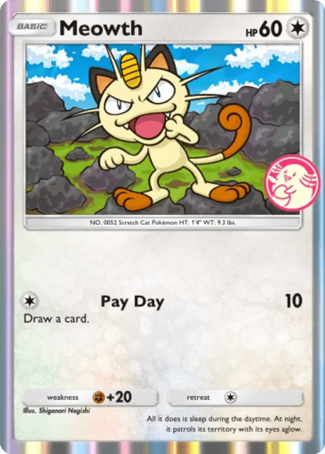 Meowth (12) — Promo-A