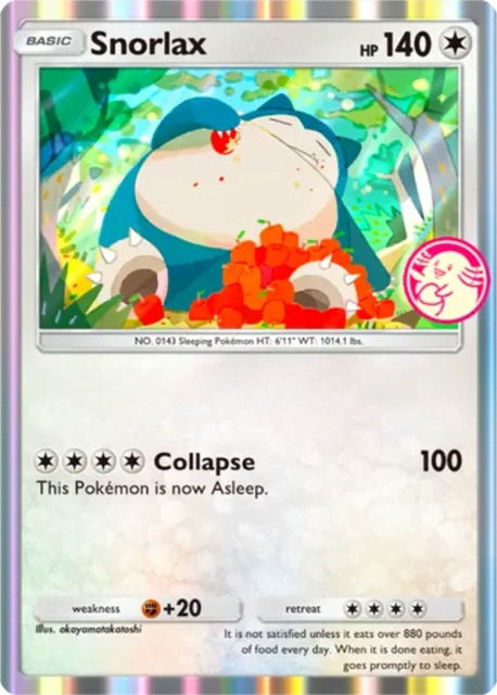 Snorlax (49) — Promo-A